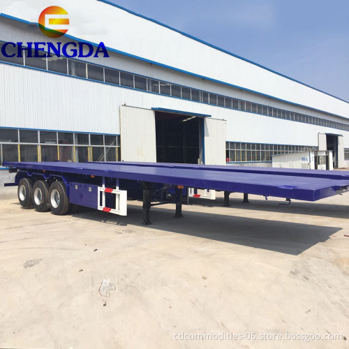 China 3 Axle 40ft Container Semi Trailer for Sale
